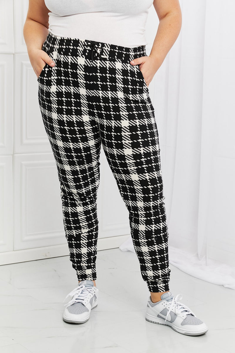 Leggings Depot Stay In Full Size Printed Joggers – My Vintage Place